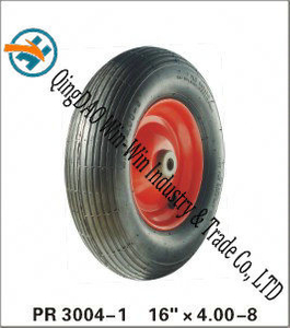 Pneumatic Wheel Used on Wheelbarrow Tire (16&quot;X480/4.00-8)