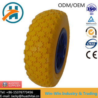 Yellow PU Foam for Lawn Mower Wheels (250-4)