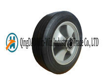 8 Inch Solid Rubber Wheels with Plasticl Rim for Small Trolleys