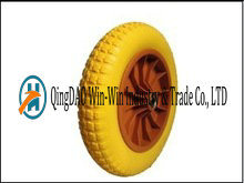 Solid PU Wheels with Rim From China Supplier